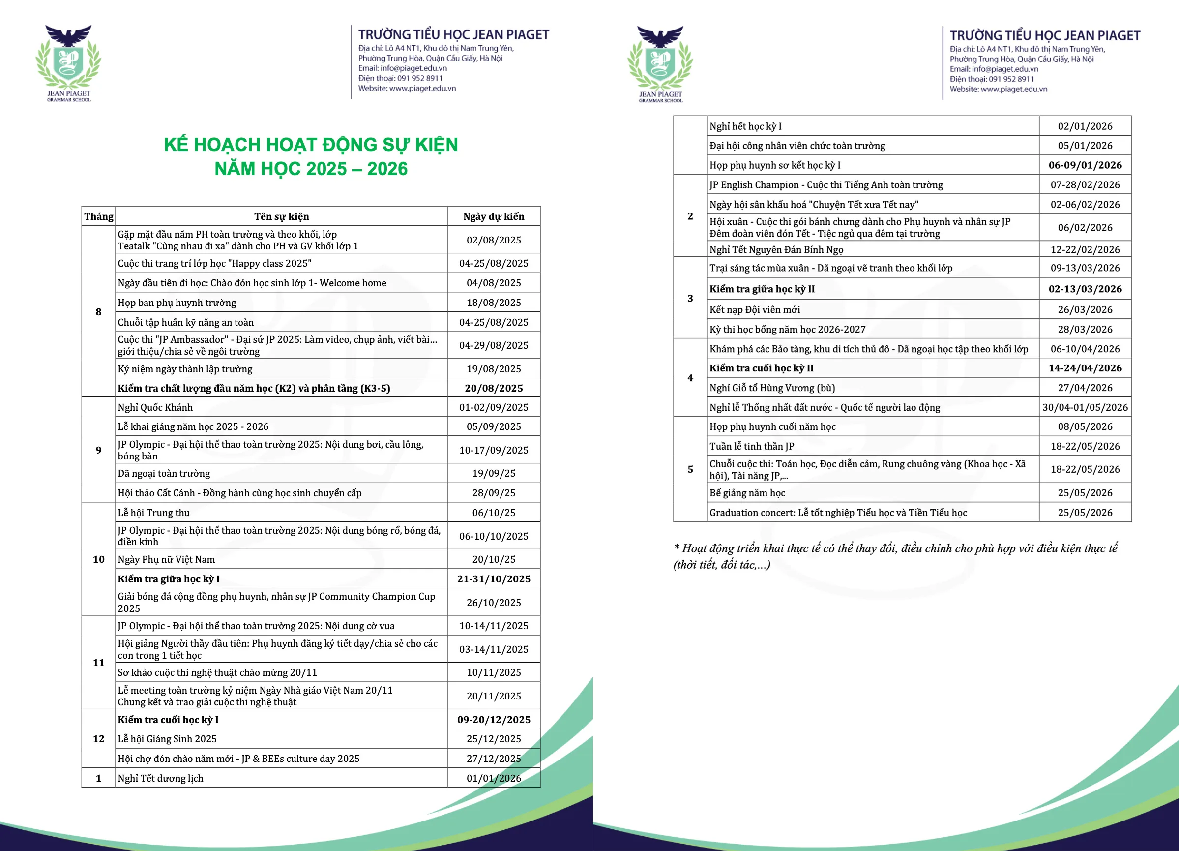 Sự kiện thường niên