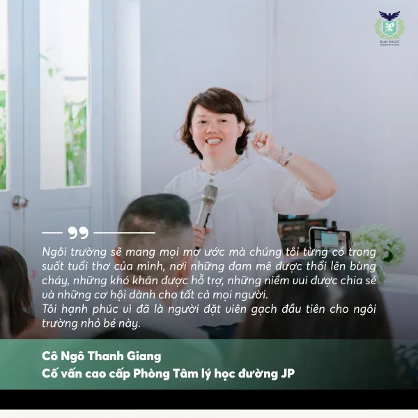 PHÒNG TÂM LÝ HỌC ĐƯỜNG JEAN PIAGET