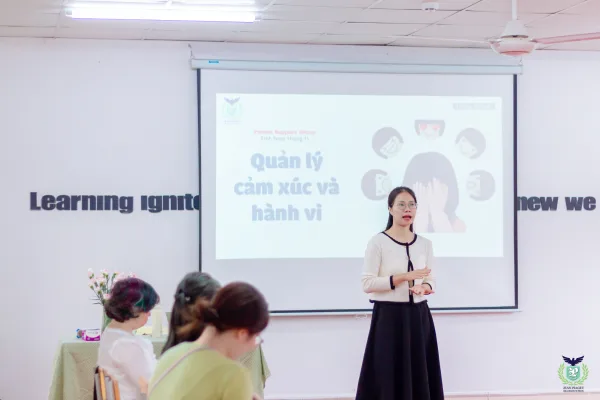 Parent Support Group - Chủ đề Quản lý cảm xúc và hành vi tháng 11